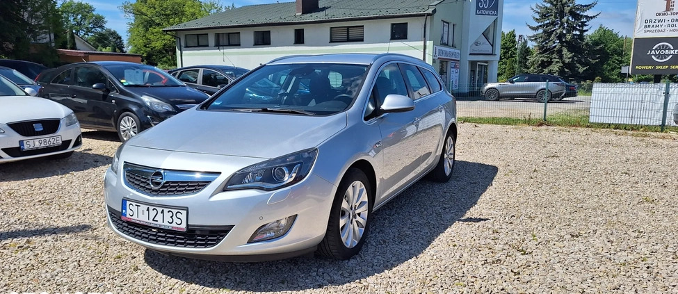 Opel Astra cena 28500 przebieg: 190721, rok produkcji 2011 z Jaworzno małe 704